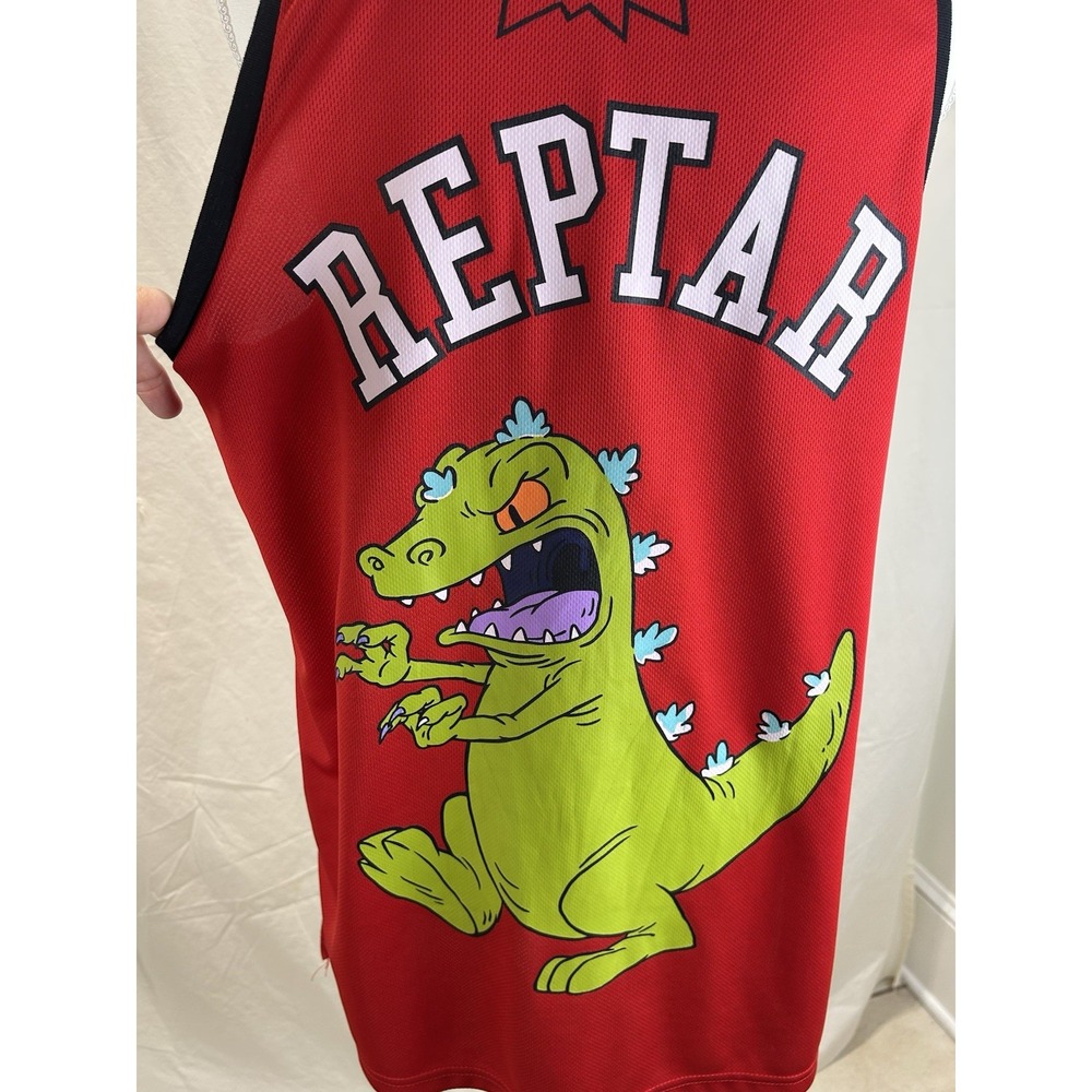 Rugrats Reptar Nickelodeon Red Tank Sz M